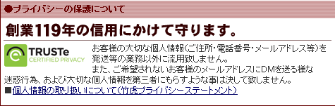 プライバシーの保護について