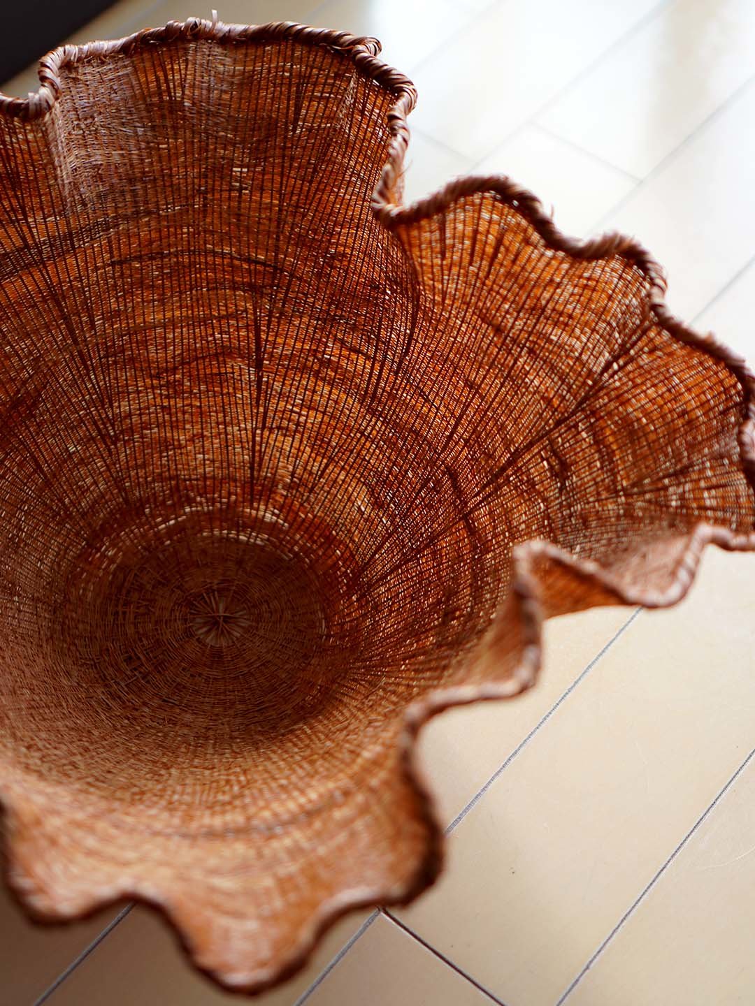 鬼塚英竹氏の花籠