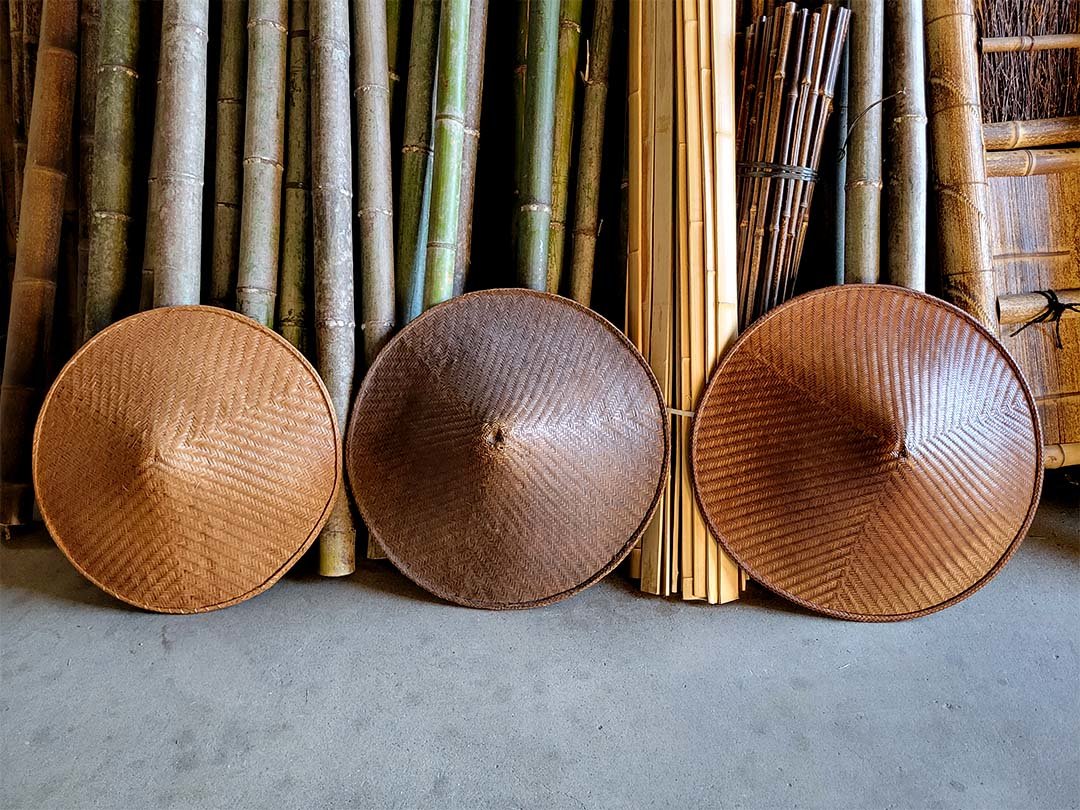 復刻サンプルの浪人笠