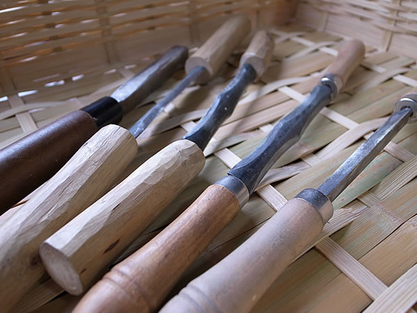 竹職人の刃物
