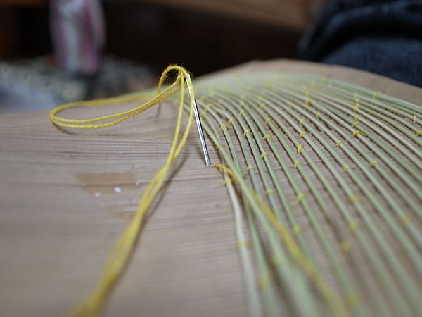 竹の子笠製造
