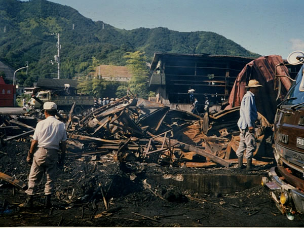 大学四回生の夏大火災