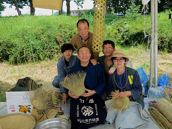 潭陽（Damyang）竹職人さん