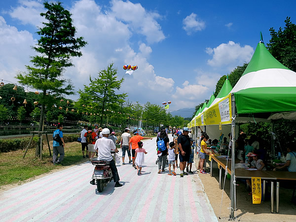 潭陽（Damyang）竹祭り会場