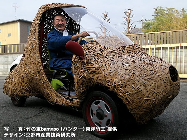 竹の自動車