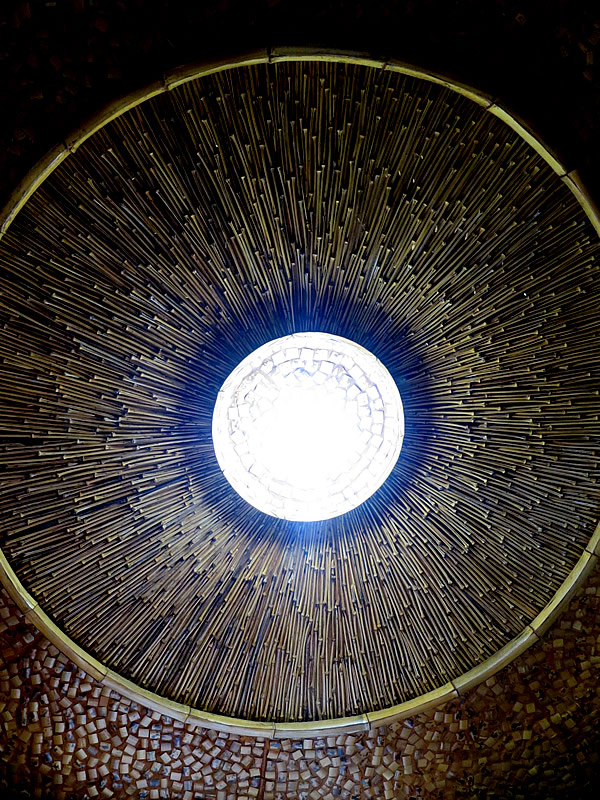 竹枝の天井
