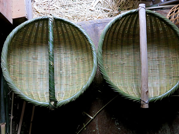 丸竹籠