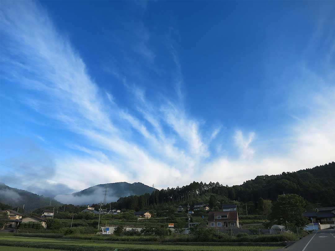 真庭市の青空