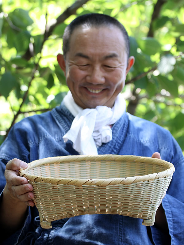 碗かごと竹虎四代目