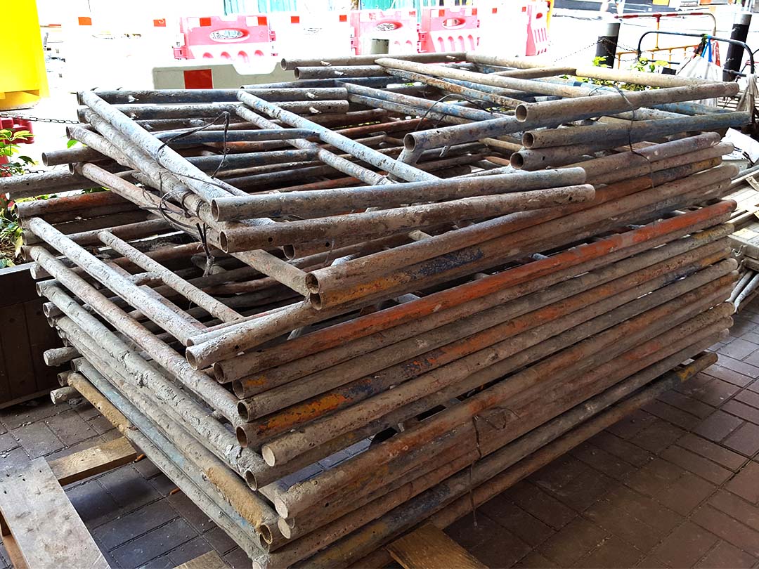 Hong Kong 鉄骨足場