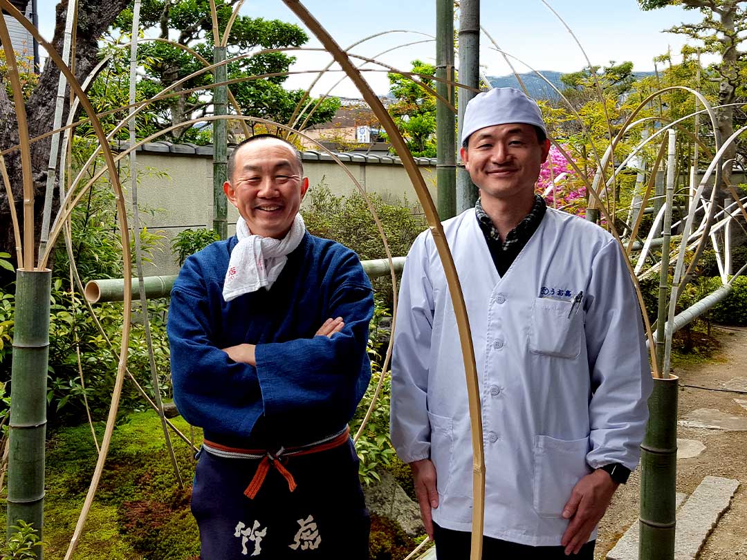 老舗うお嘉、小松嘉展、竹虎四代目