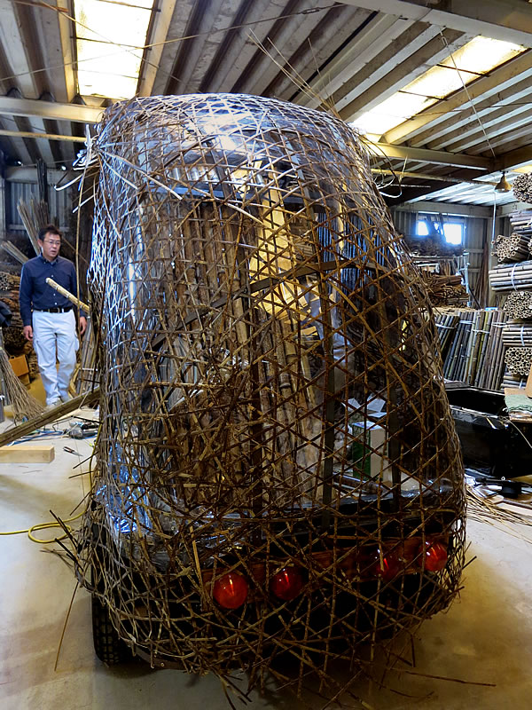 日本唯一虎竹自動車（bamboocar）