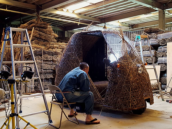 虎竹自動車（Tiger Bamboo car）、竹虎四代目（山岸義浩、YOSHIHIRO YAMAGISHI、TAKETORA）