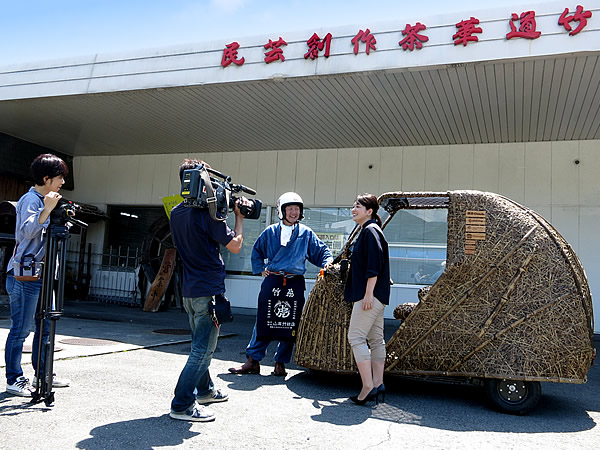 竹虎四代目、有吉都アナウンサー、日本唯一虎竹自動車