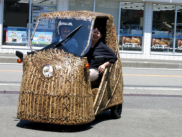 日本唯一虎竹自動車取材