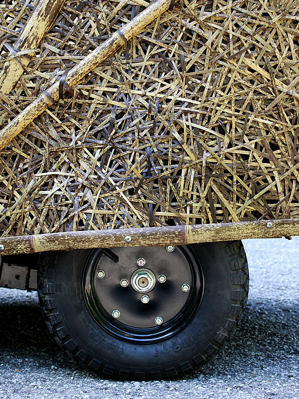 日本唯一の虎竹自動車タイヤ