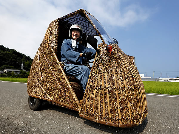 日本唯一の虎竹電気自動車「竹トラッカー」、竹虎四代目