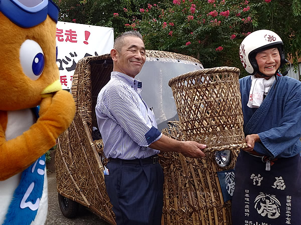 竹トラッカー（Tiger Bamboo car）チャレンジラン横浜達成