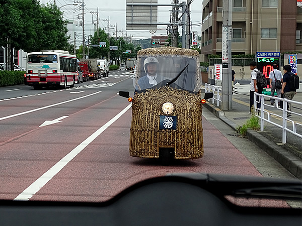 竹の車「竹トラッカー」