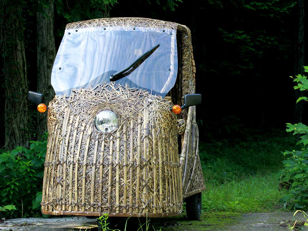 竹トラッカー（Tiger Bamboo　car)