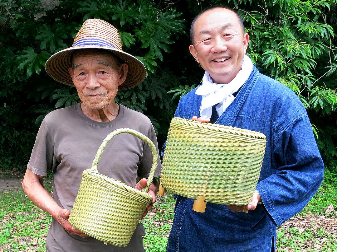 尾崎さんと竹虎四代目