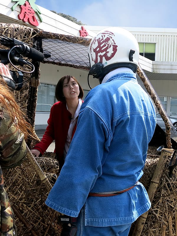 竹虎四代目（山岸義浩）、山本雪乃、テレビ朝日「羽鳥慎一モーニングショー」竹トラッカー