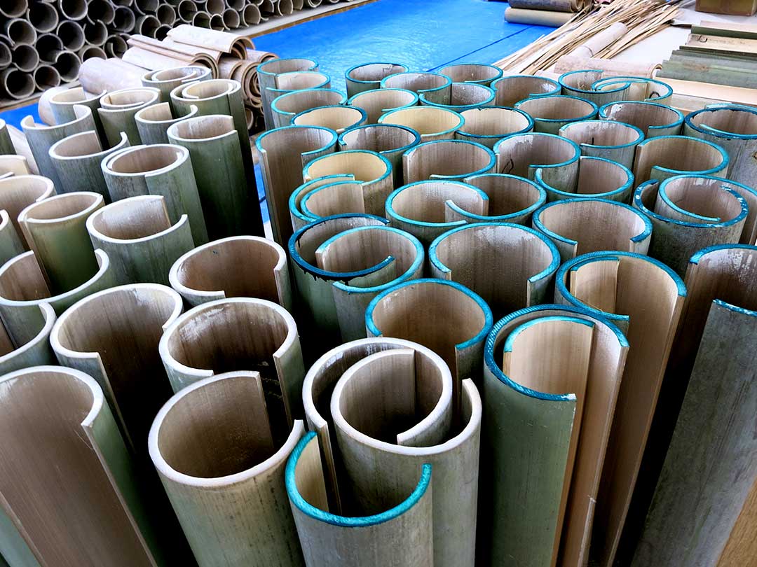 竹筬（たけおさ）竹材