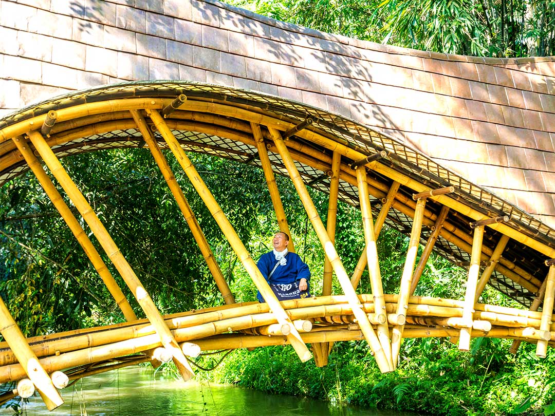 bambu indah、竹の橋