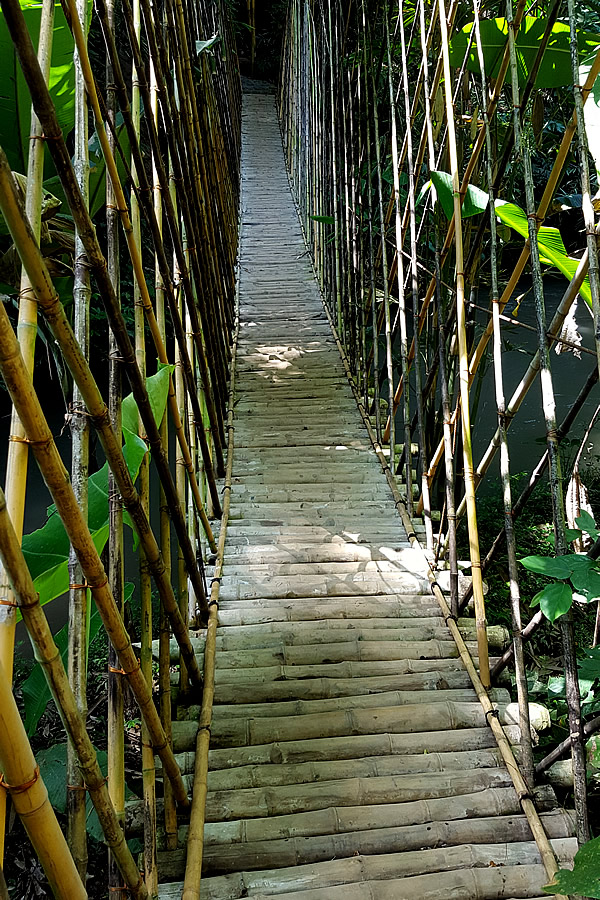 bambu indah、竹の橋