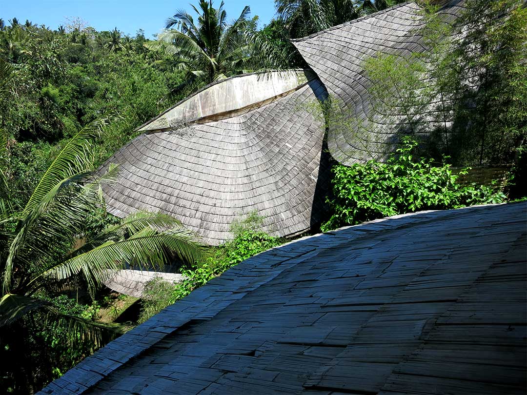 green village、竹ヒシギの屋根