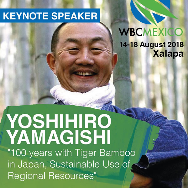 11th World Bamboo Congress Mexico、世界竹会議講演