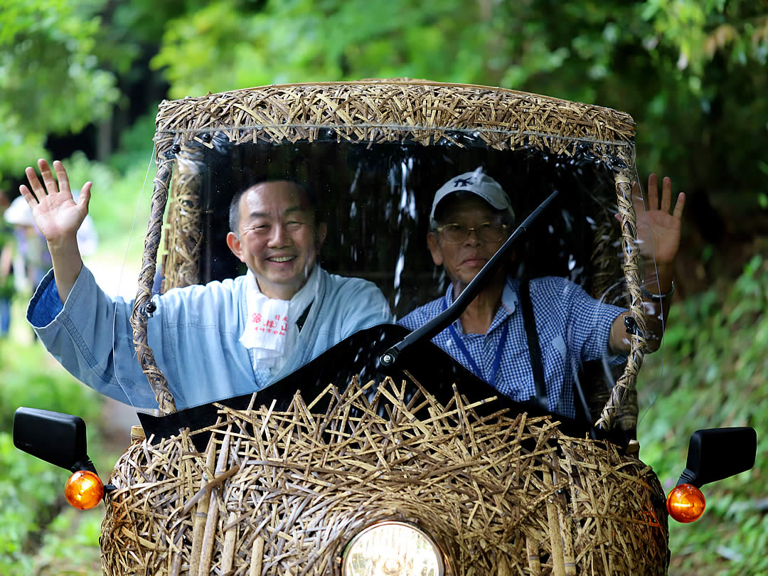 竹トラッカー、台湾からのお客様