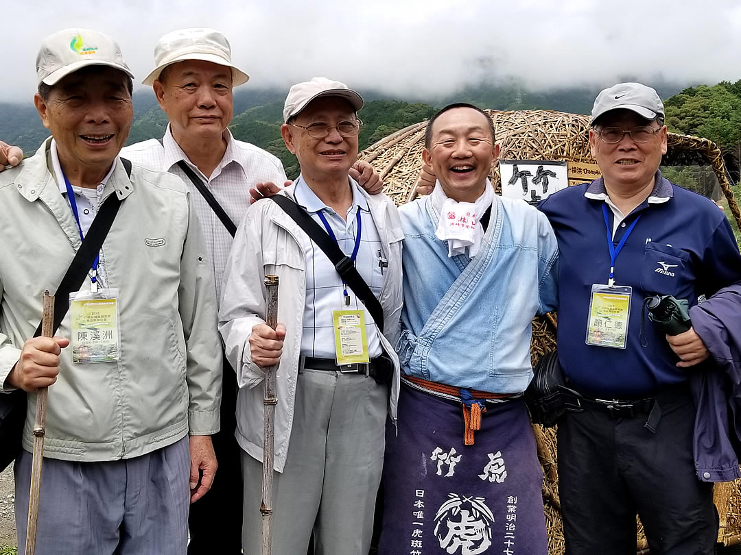 竹虎四代目、台湾からのお客様