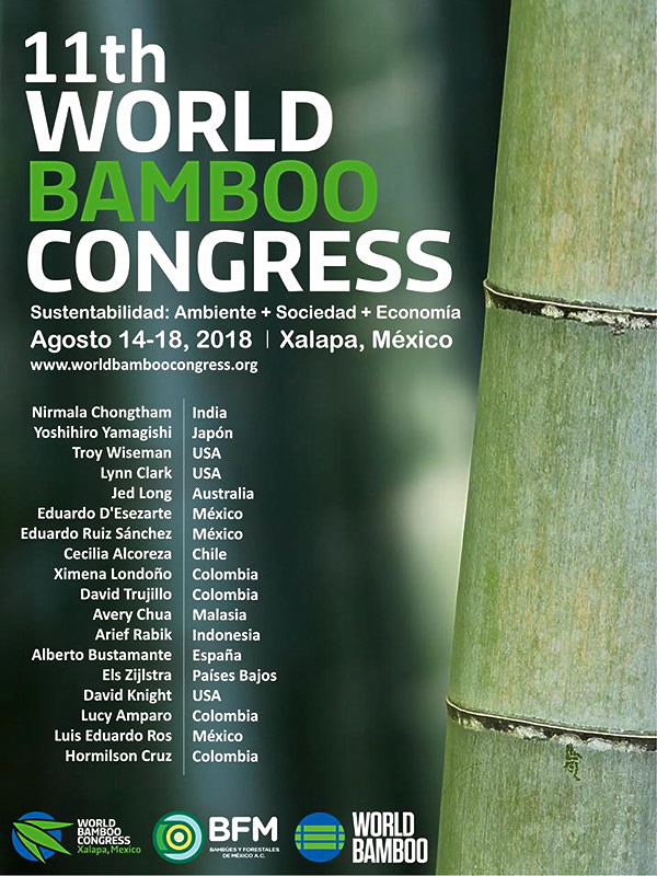 第11回世界竹会議メキシコ（11th World Bamboo Congress Mexico）