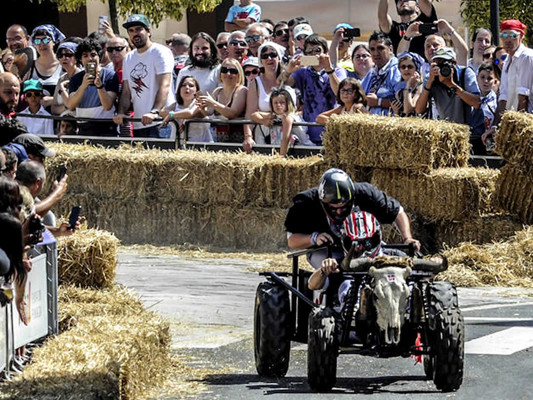 スペイン・ビトリアボックスカートレース(Carrera de Goitiberas de las Fiestas de la Blanca de Vitoria-Gasteiz)