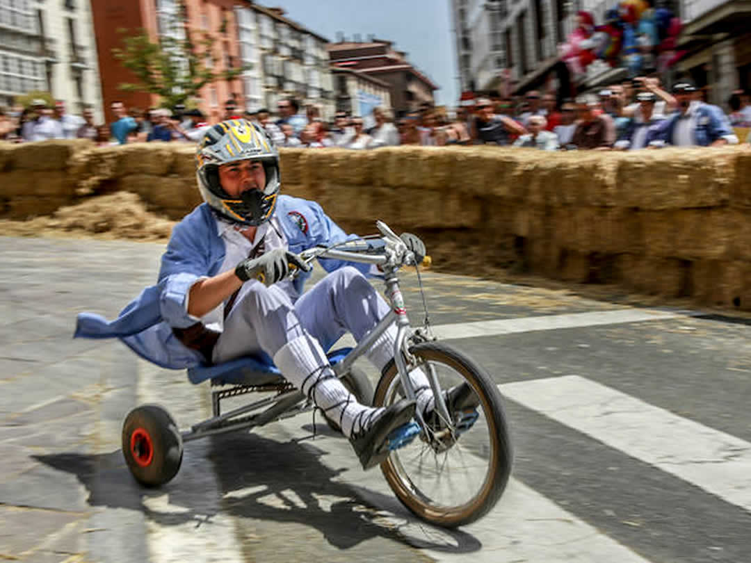 Soapbox race of La Blanca in Vitoria-Gasteiz