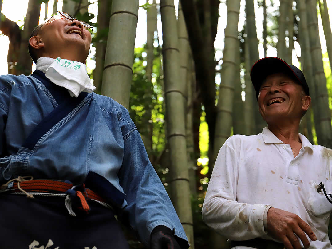 作務衣、竹虎四代目（山岸義浩）