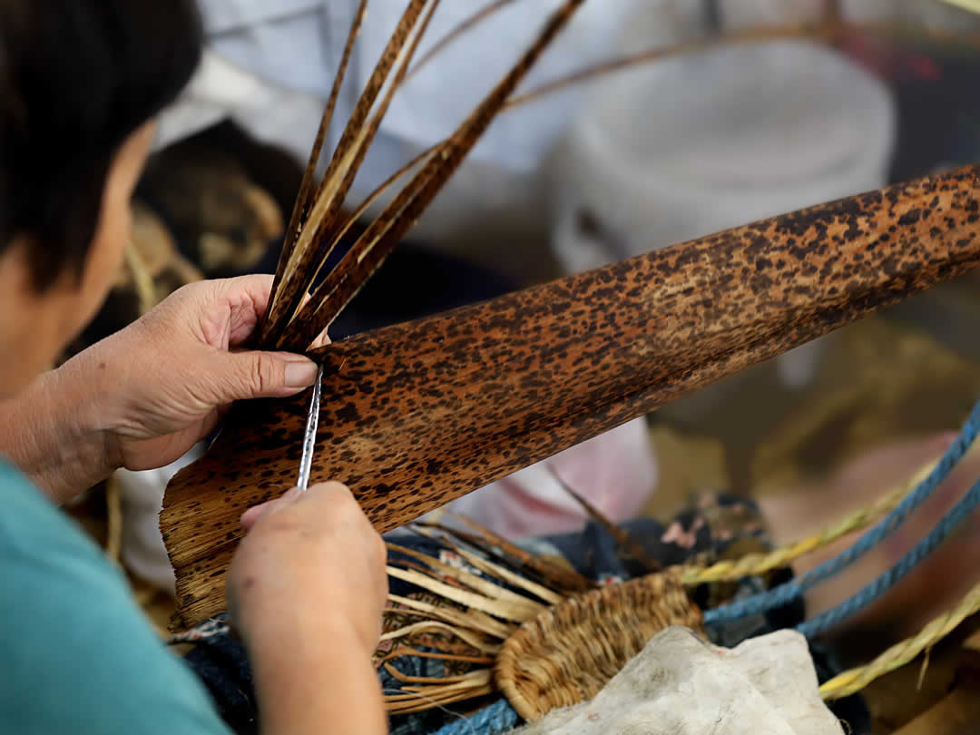 日本製竹皮草履職人