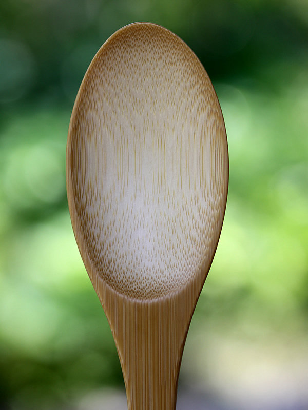 国産竹スプーンの皿
