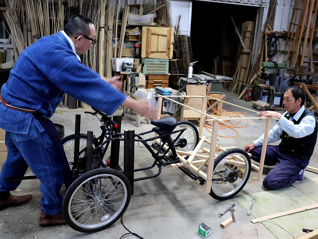 虎竹の車、REIWA-125号、竹虎四代目（山岸義浩）