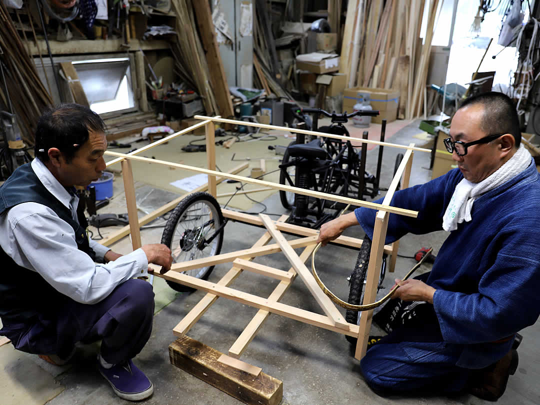 虎竹の車、REIWA-125号、竹虎四代目（山岸義浩）