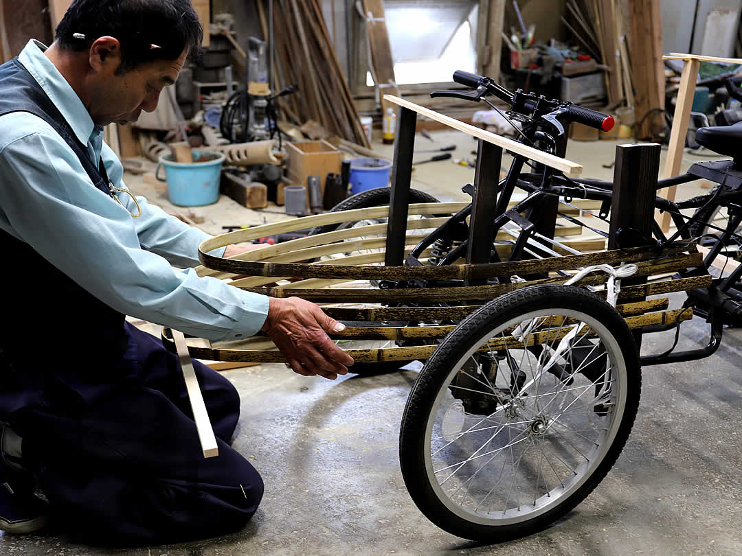 虎竹の車、REIWA-125号、竹虎四代目（山岸義浩）