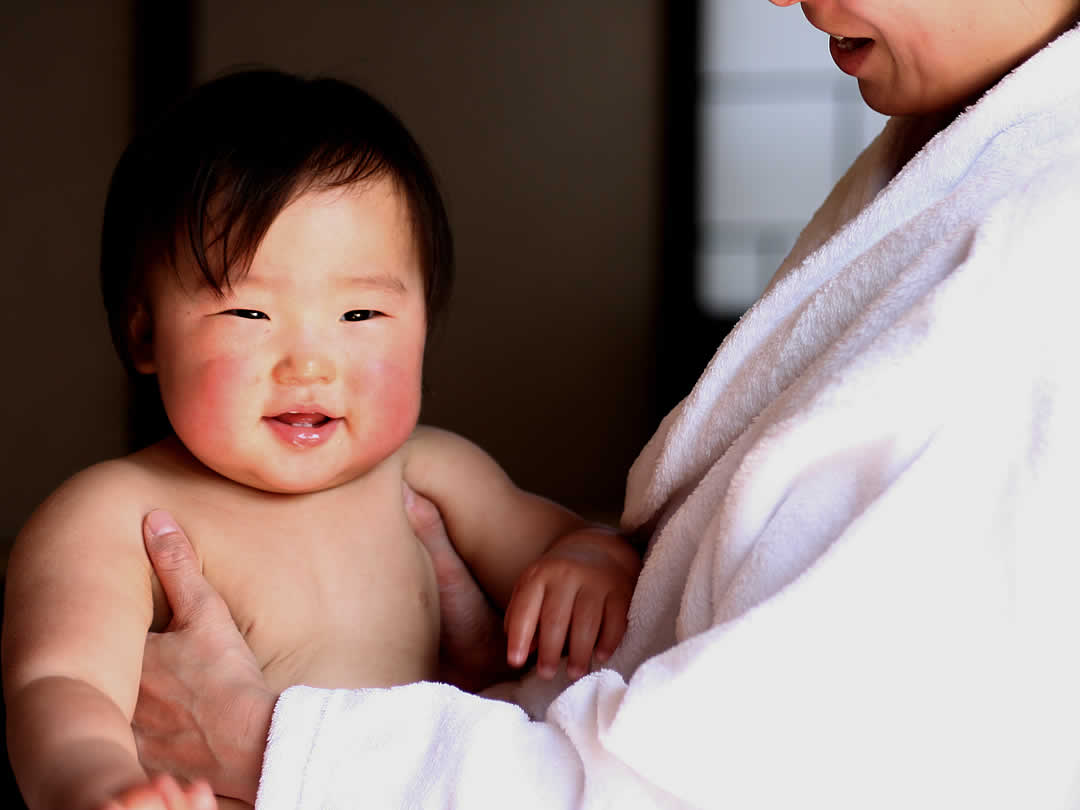竹炭石鹸と赤ちゃん