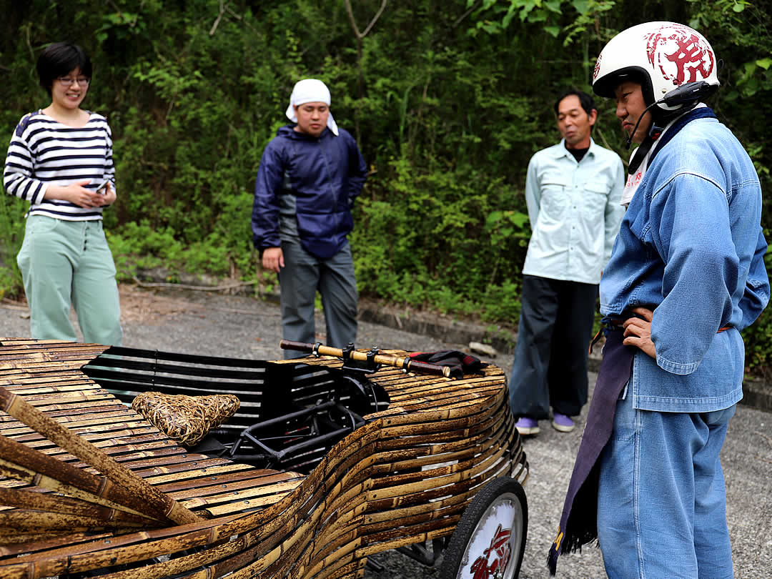 竹の車、竹虎四代目(山岸義浩)