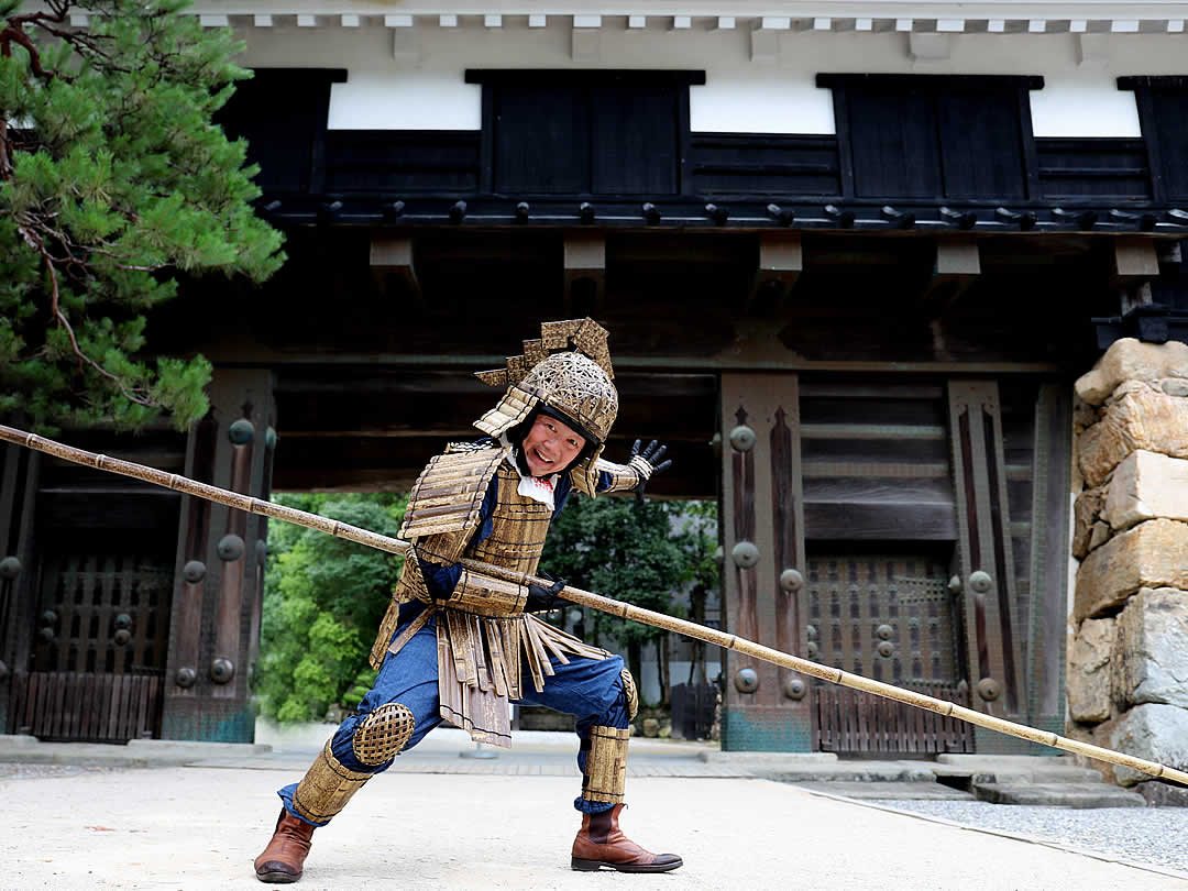 竹虎四代目（山岸義浩）、虎竹アーマー、高知城、武将、侍