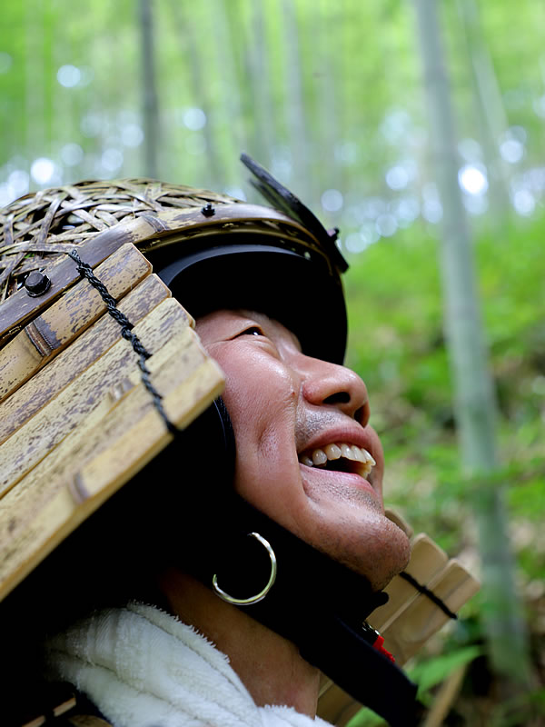 竹虎四代目（山岸義浩）、竹林、虎竹アーマー