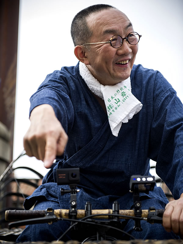 車体整備、竹虎四代目（山岸義浩）