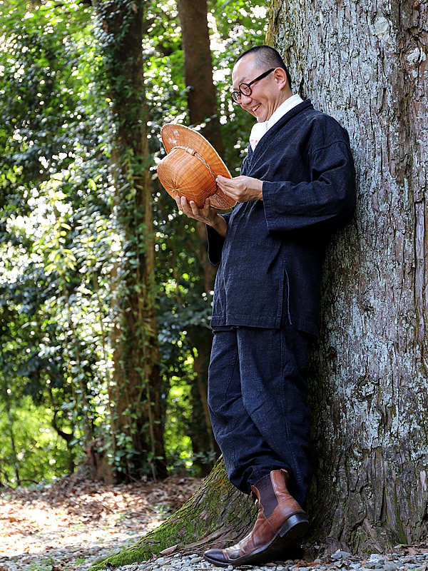 竹虎四代目（山岸義浩）、竹籠、竹細工、竹帽子