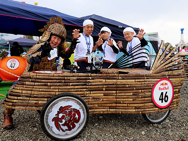 レッドブルボックスカートレース、RedBull boxcart race、竹虎四代目（山岸義浩）、竹虎職人