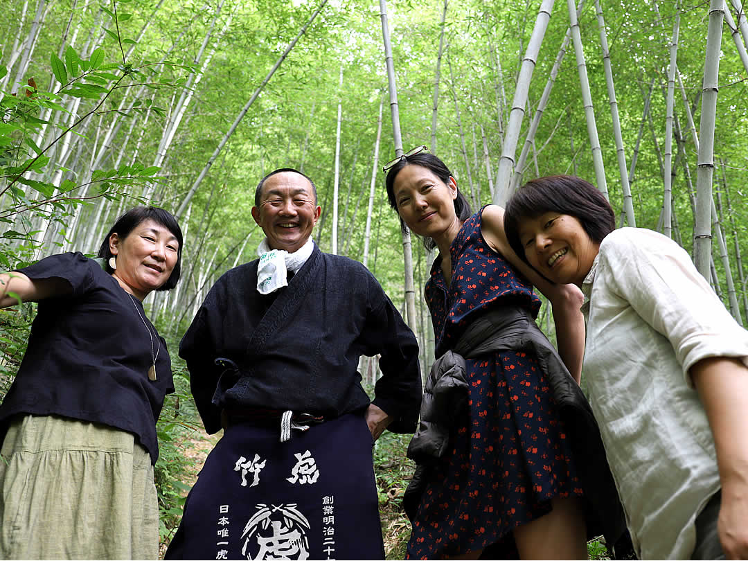 虎竹の里竹林見学